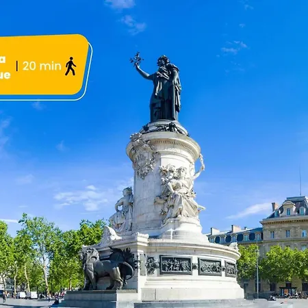 599 Ecouffes - Superbe A Appartamento Parigi
